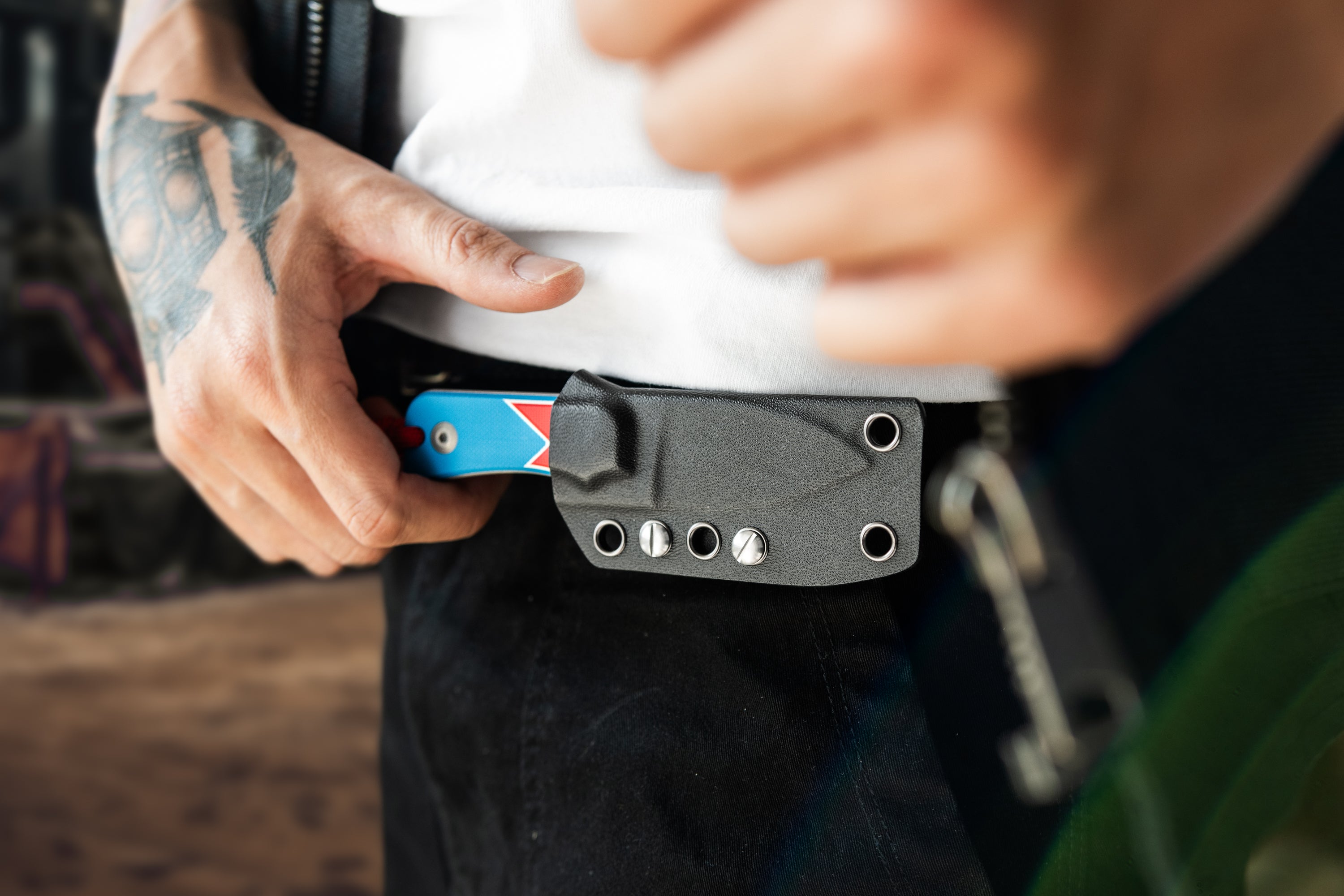 Baby Banter Fixed Blade Knife - Jump Edition - Nitro-V