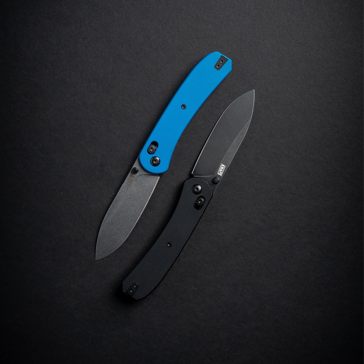 Lander 2 Pocket Knife - Blue G10 - Clutch Lock