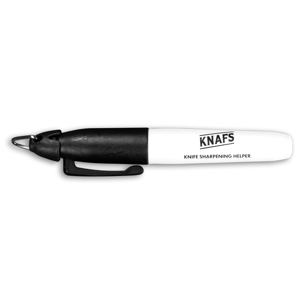 Knafs Knife Sharpening Helper marker on white background