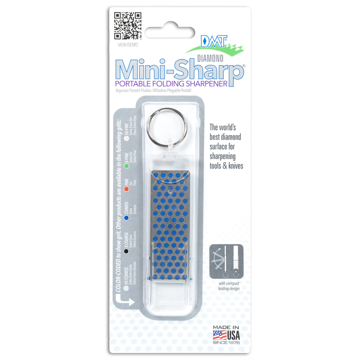 DMT - Diamond Mini-Sharp Knife Sharpener - Blue (Coarse) – Knafs