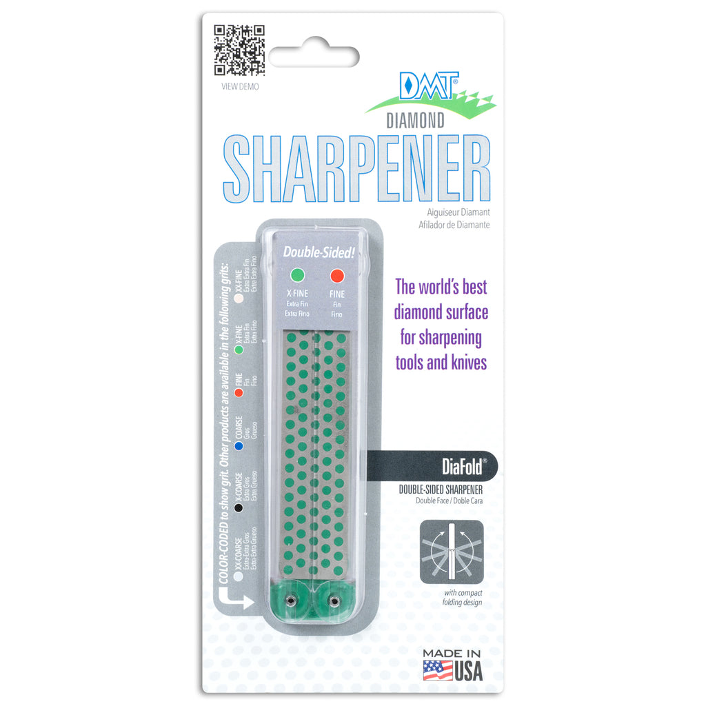 DMT - Double-Sided Diafold Sharpener - X Fine/Fine - Product in package - front