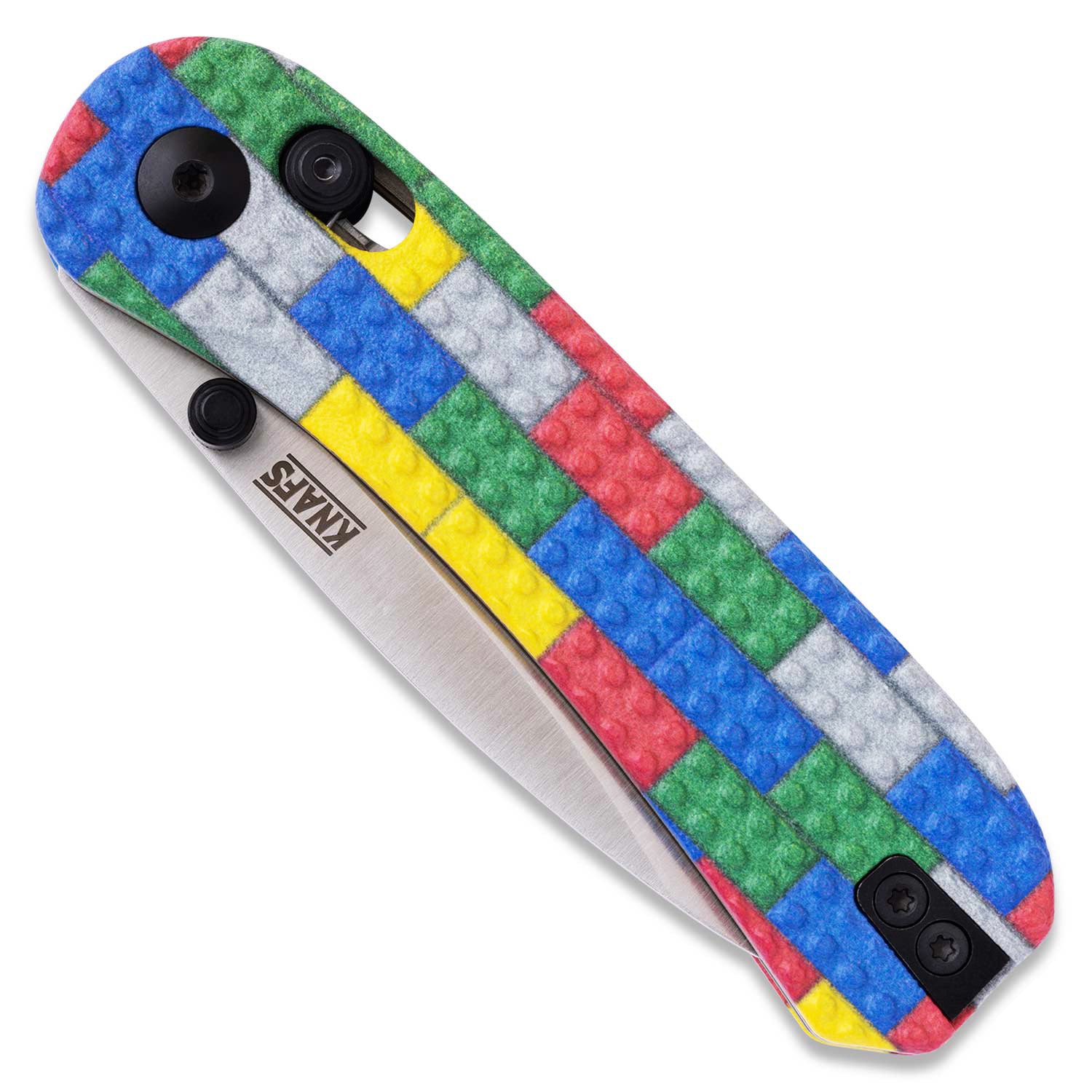 Lander 3 Scales - Multicolor Blocks On knife closed front