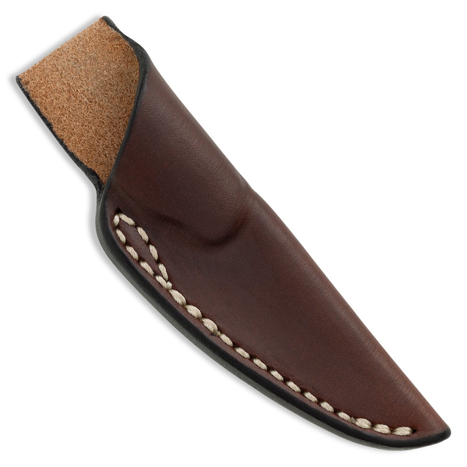 Little Lulu- Belt Loop Leather Sheath - Brown