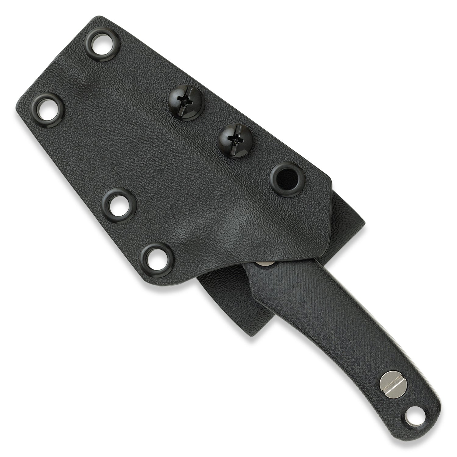 Little Lulu - Stonewash Blade - Black Micarta Scales