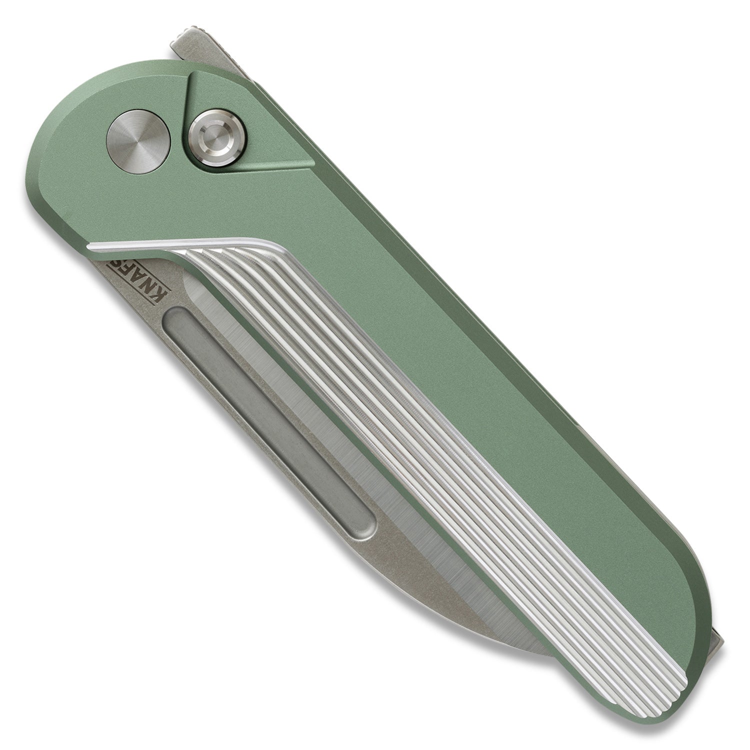 Capcom Pocket Knife - Mission Control Green - Satin/Stonewash Blade