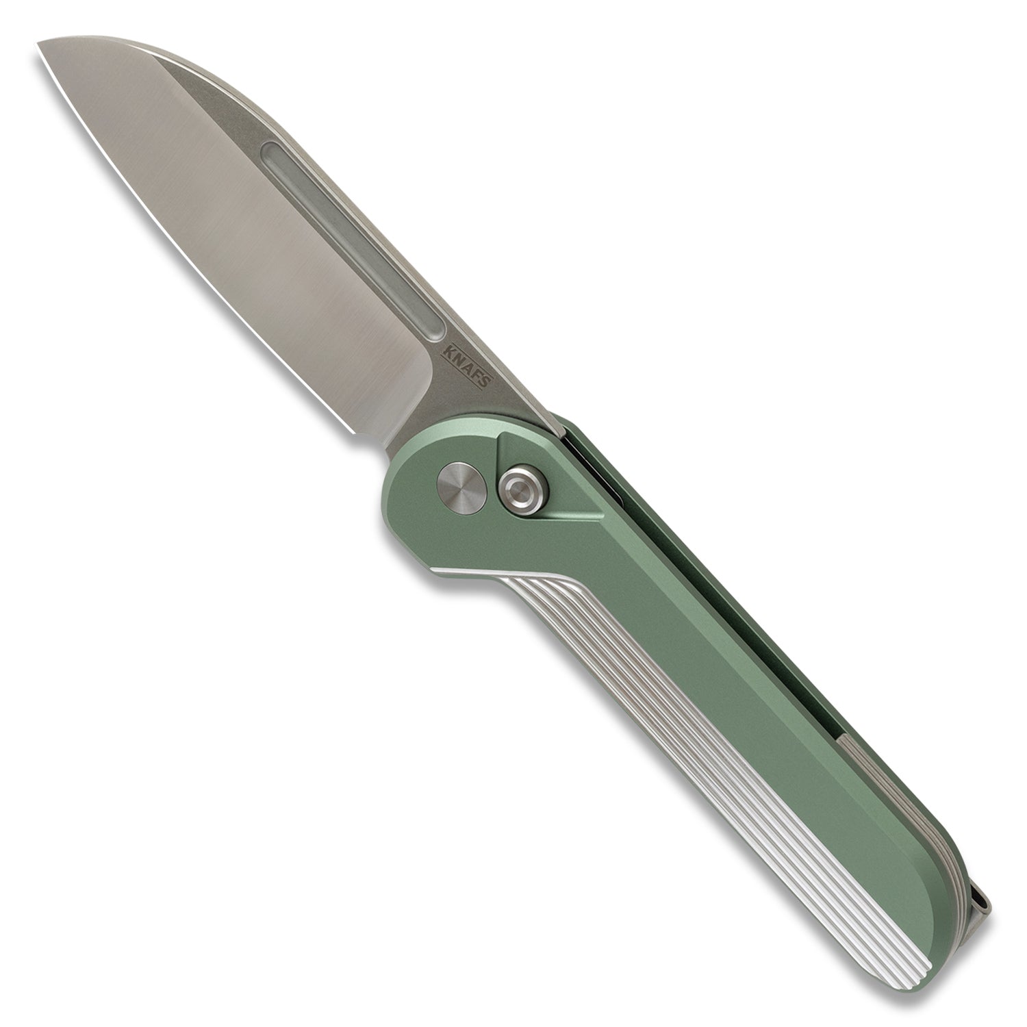 Capcom Pocket Knife - Mission Control Green - Satin/Stonewash Blade