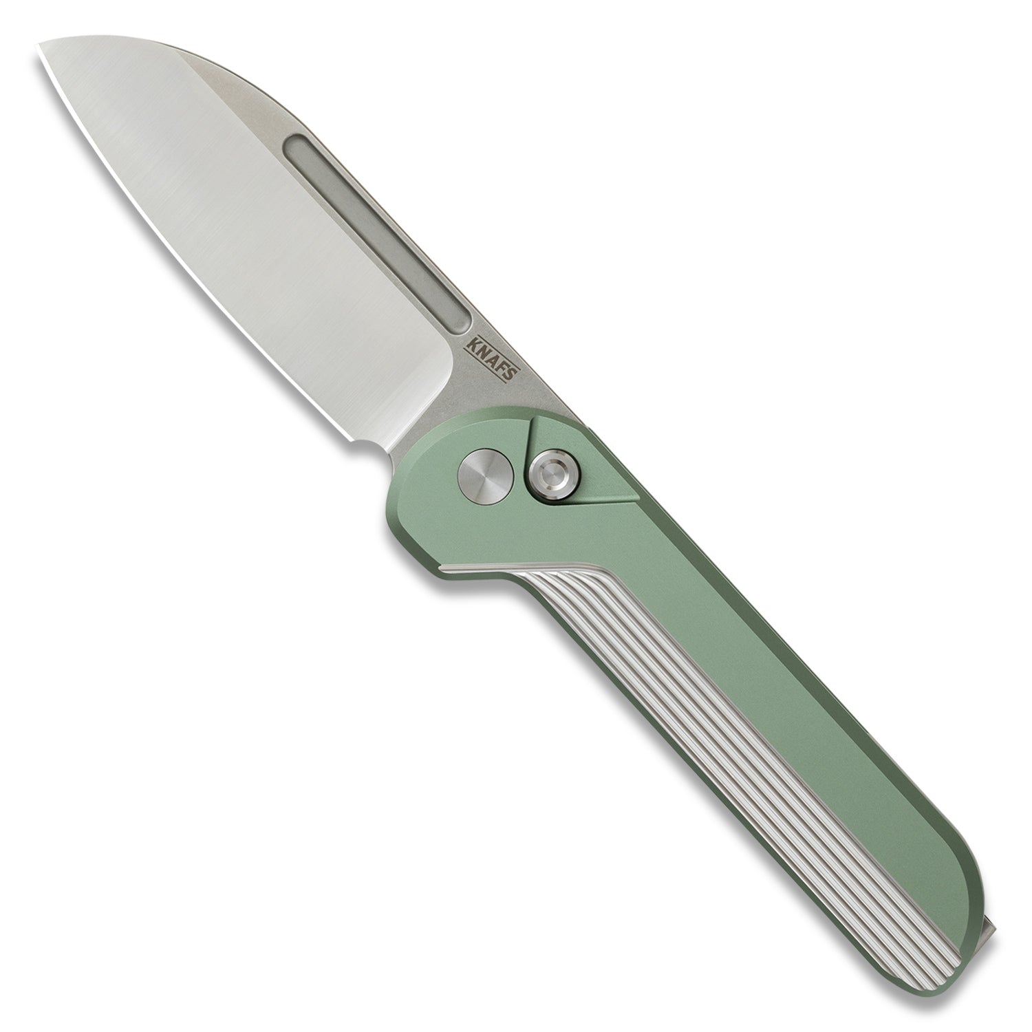 Capcom Pocket Knife - Mission Control Green - Satin/Stonewash Blade