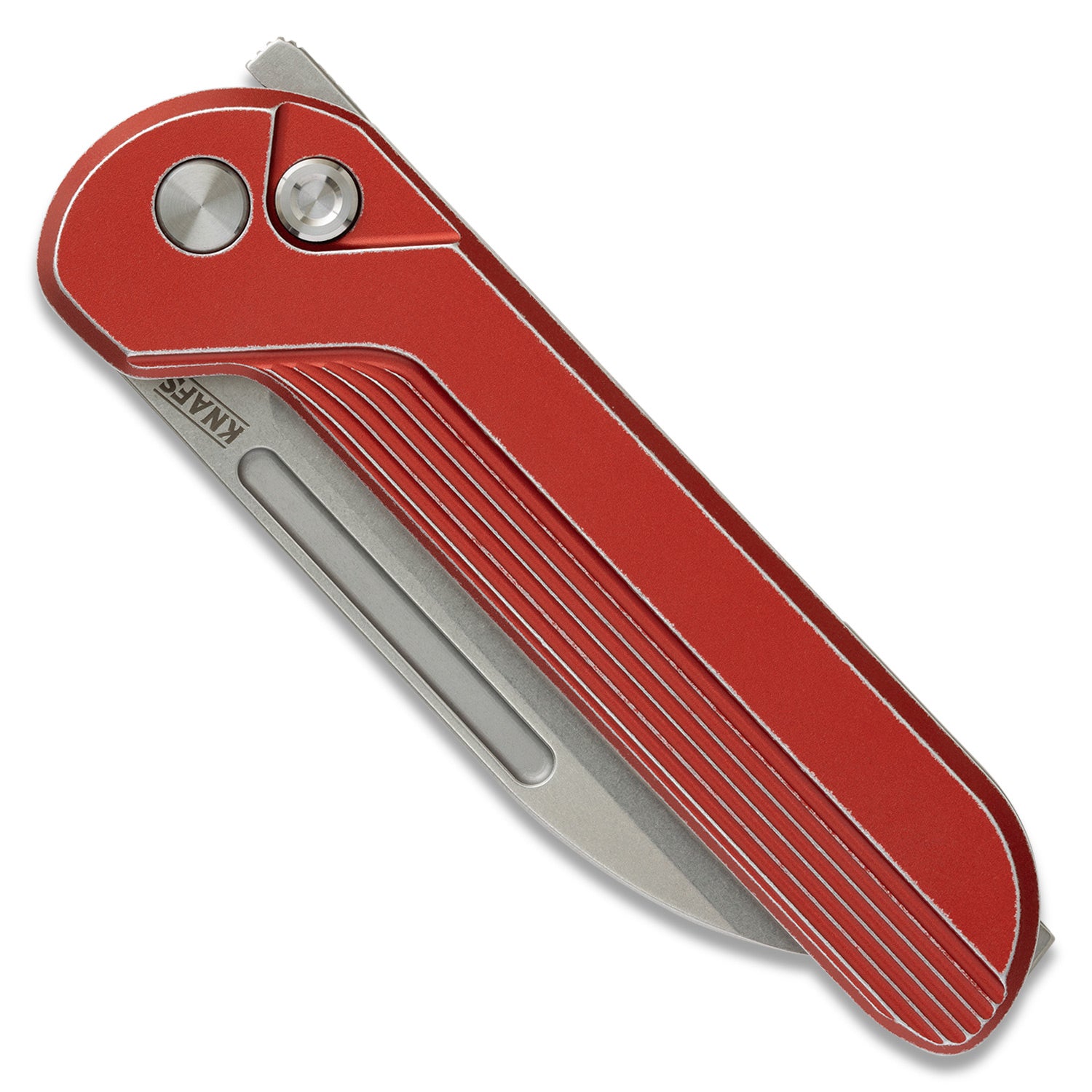 Capcom Pocket Knife - Re-Entry Red - Stonewash Blade