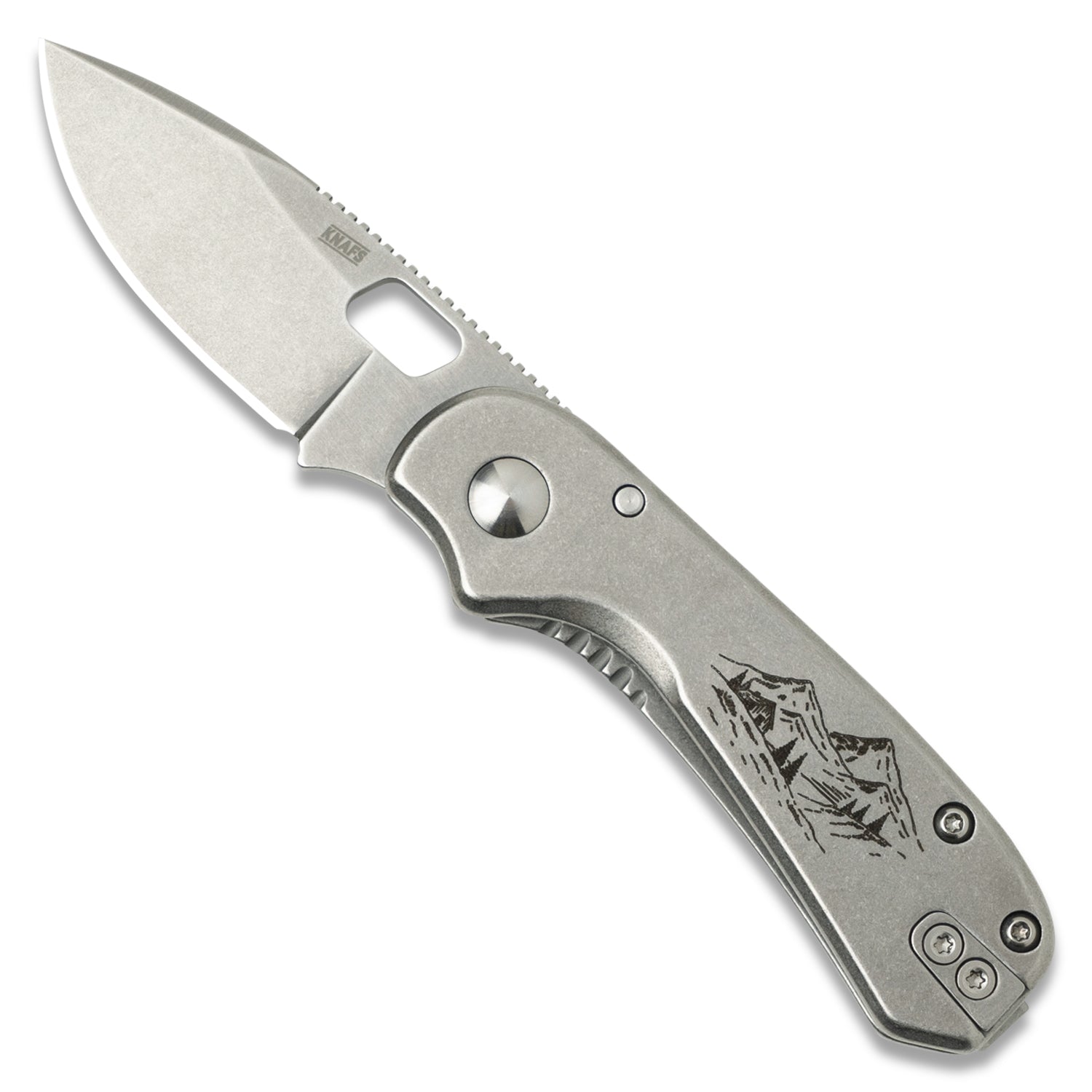 Lander 5 Pocket Knife - Alpine - Gray Stonewash