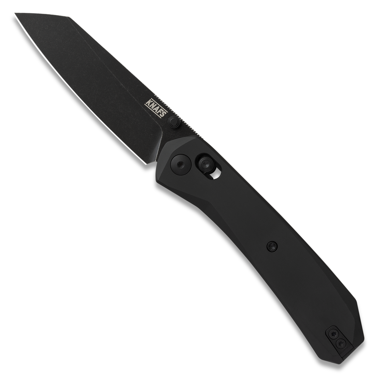Lander 2 Reverse Tanto - Aluminio Negro - Elmax