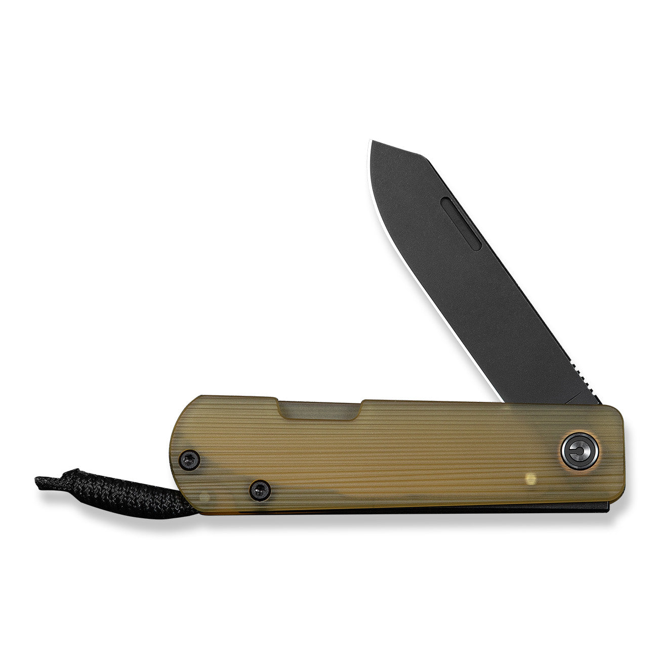 Couteau de poche Slippy Sendy - Ultem - Acier Nitro V Revêtu Noir