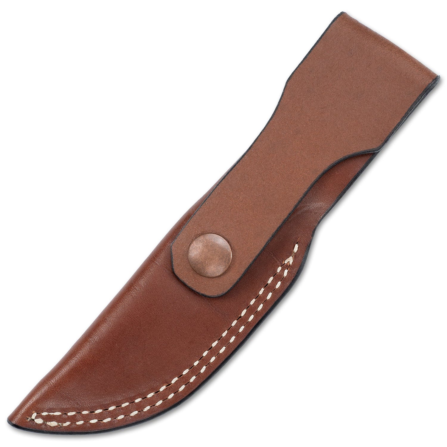 Lulu Fixed Blade Leather Sheath - back