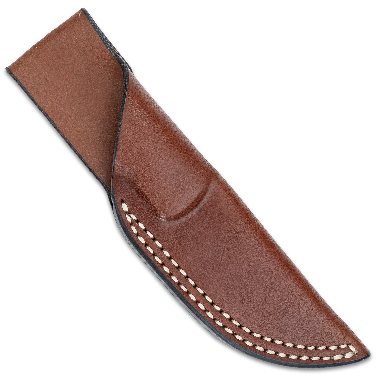 Lulu Fixed Blade Leather Sheath - front