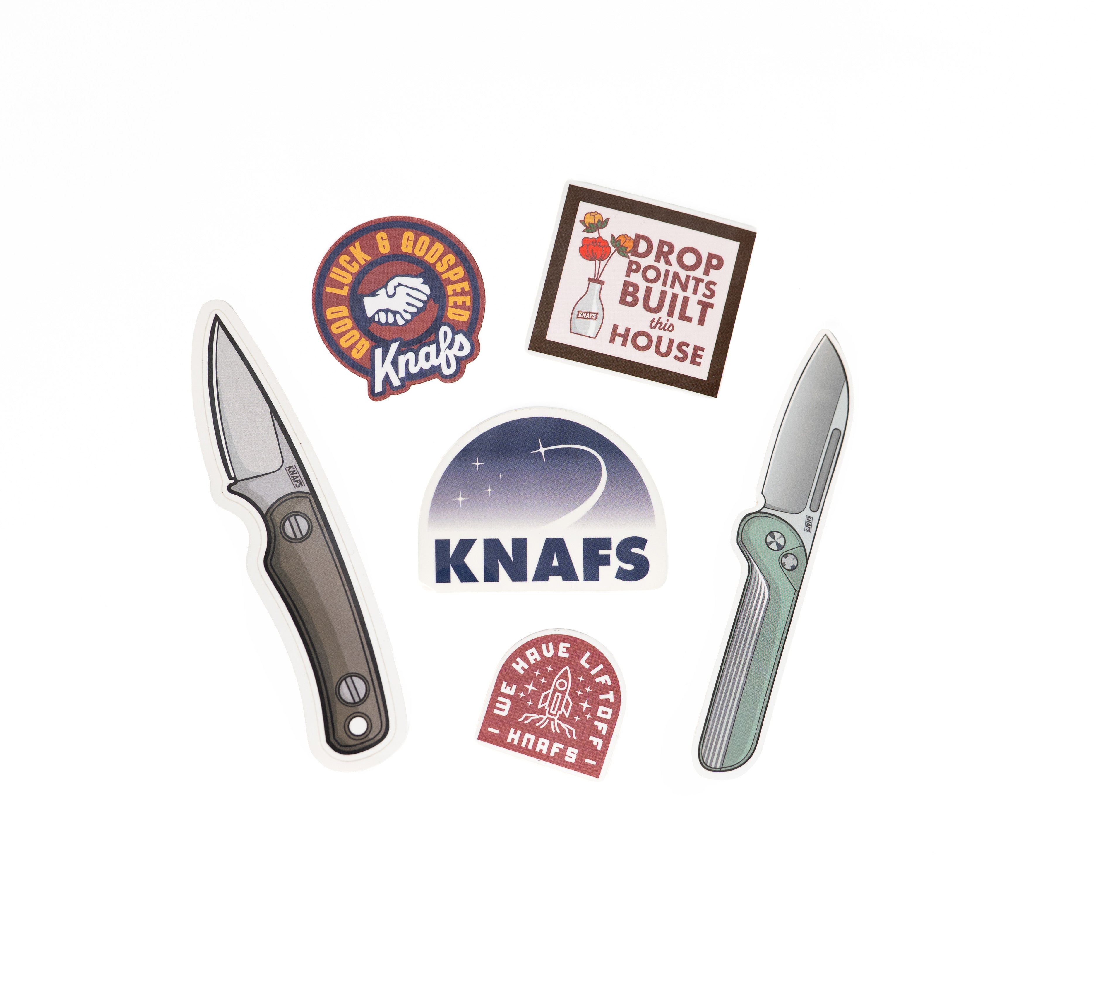 Knafs Sticker Pack v3 - 6 Slaps