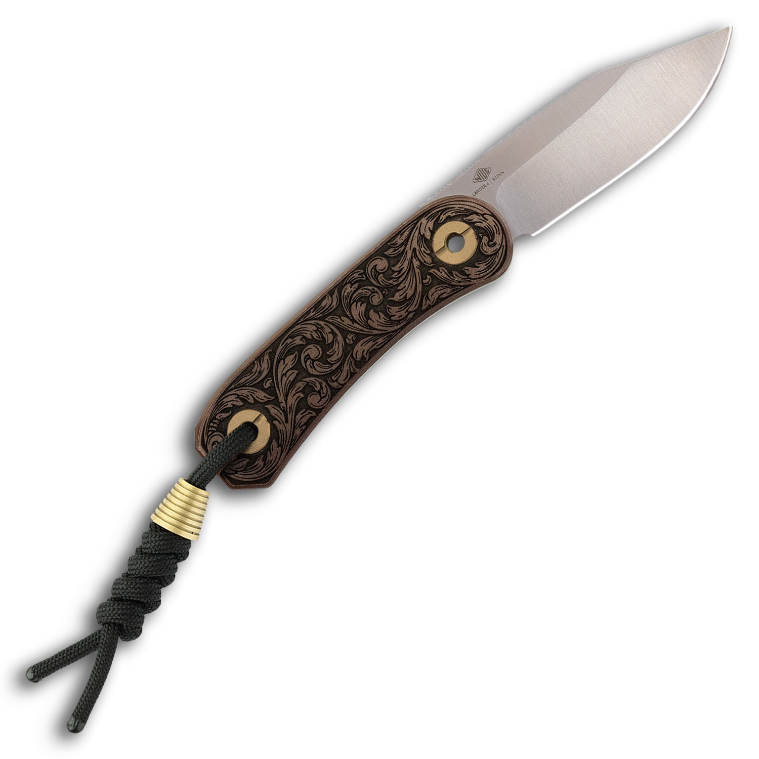 Lander 4 Pocket Knife - Filigree Clip Point - S35VN