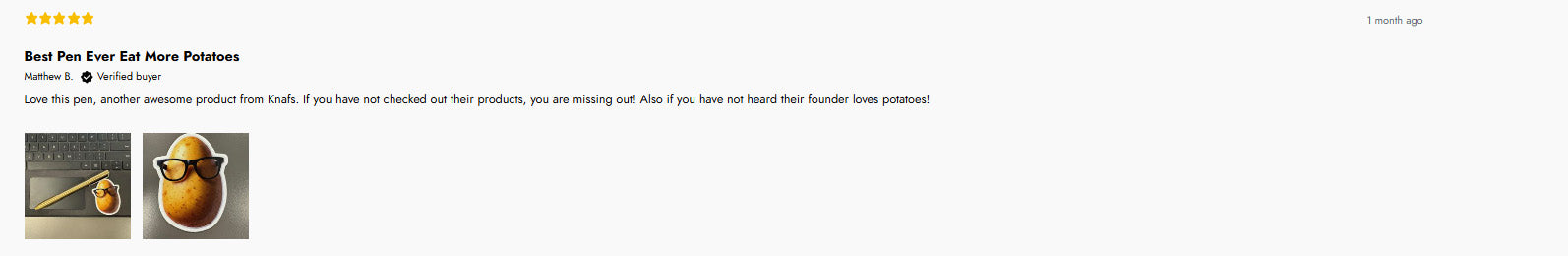 Potato Defense Fund Swag