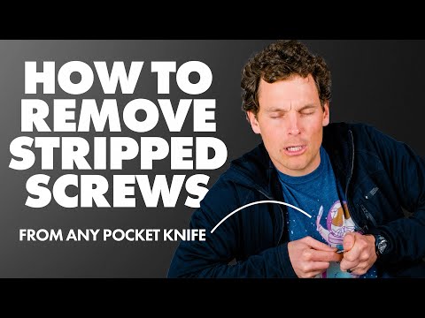 How to remove stripped screws video