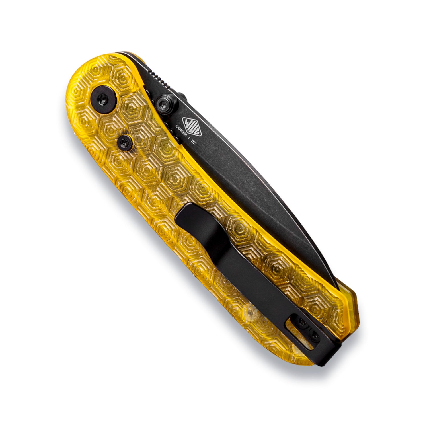 Lander 1 Knife Scales - Turtle Power - Ultem