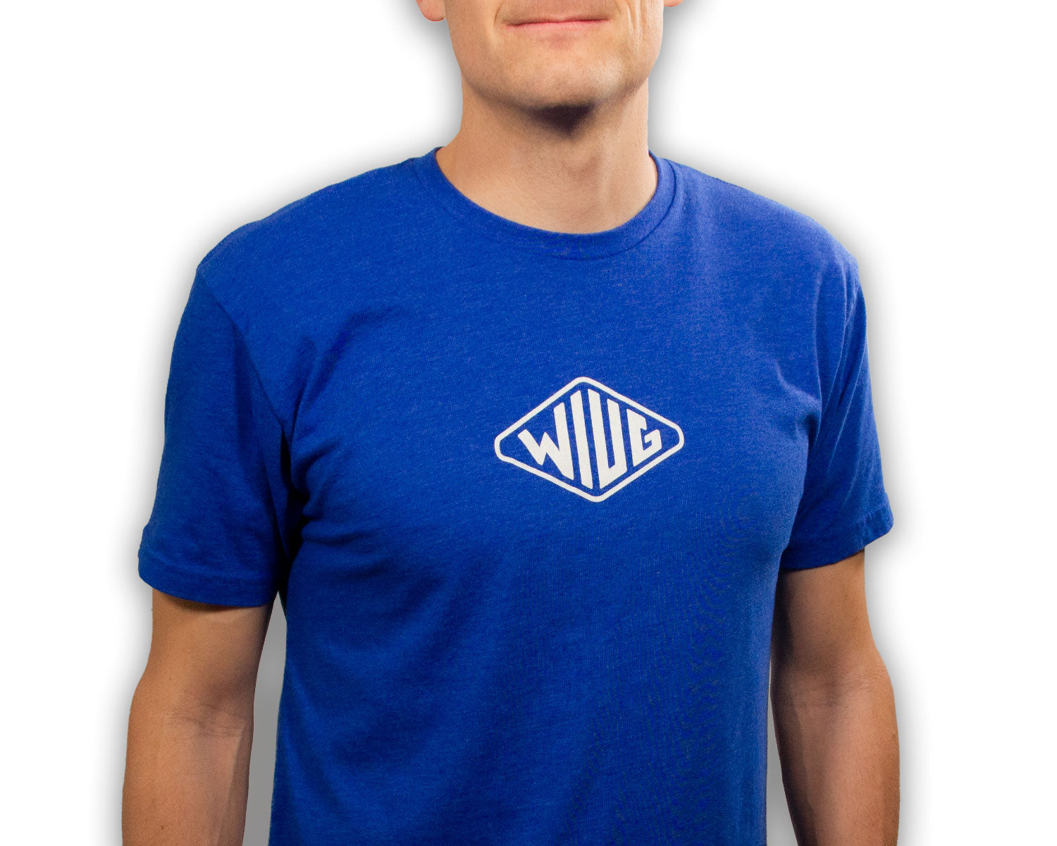 T-Shirt WIUG - Ultra Soft - Perfect Fit in Ben Blue