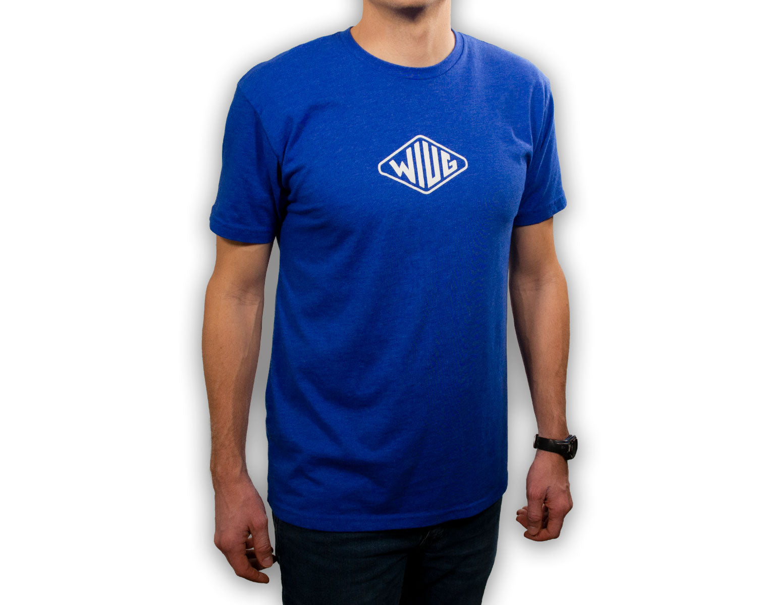 T-Shirt WIUG - Ultra Soft - Perfect Fit in Ben Blue