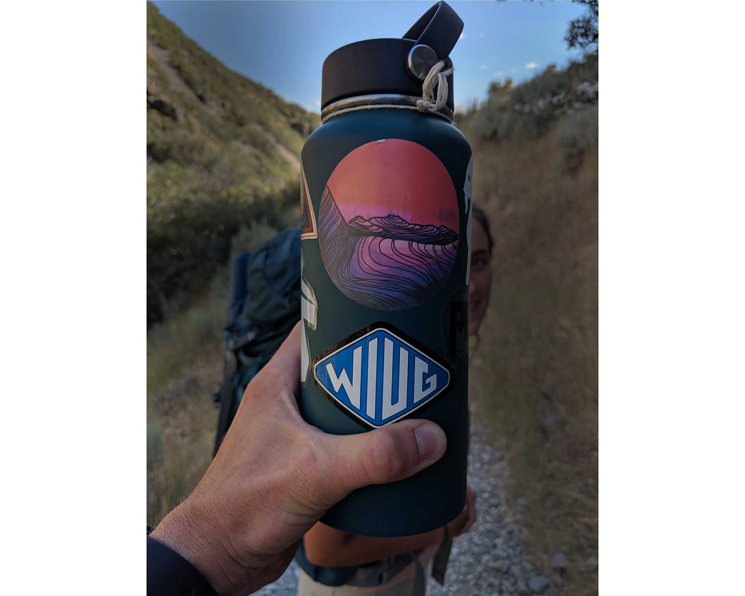 WIUG Sticker - 3x2" Vinyl - Super Sticky