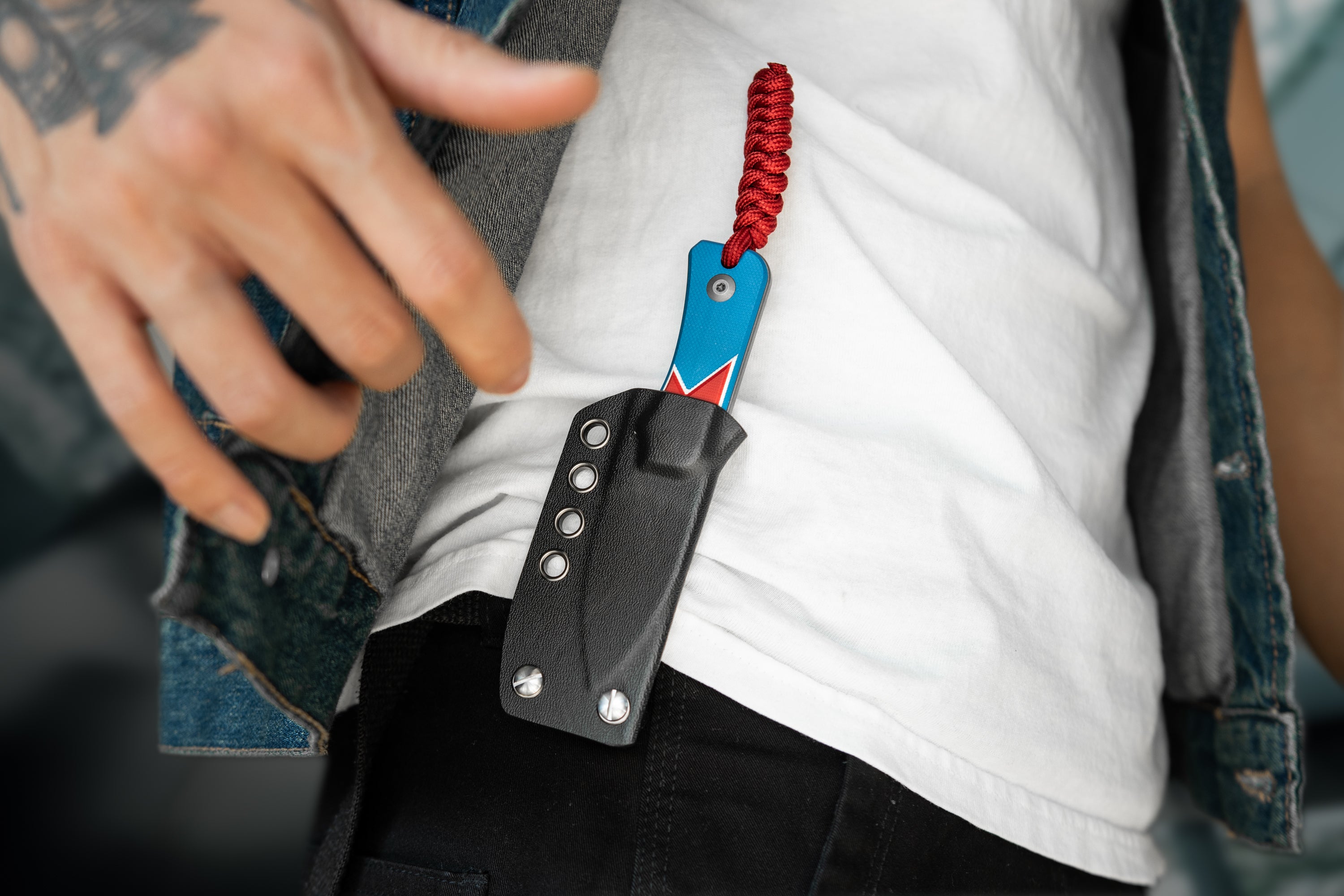 Baby Banter Fixed Blade Knife - Jump Edition - Nitro-V