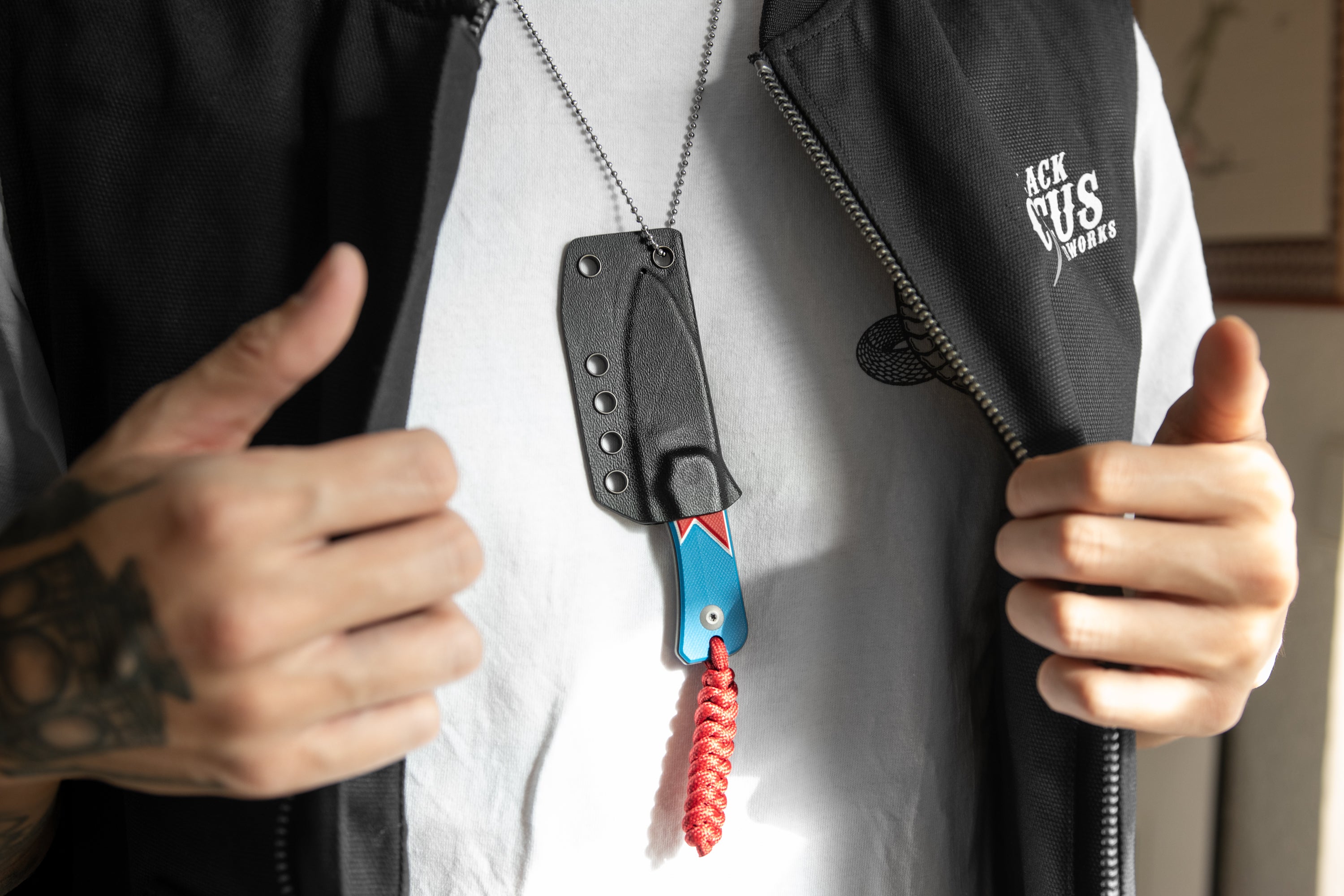 Baby Banter Fixed Blade Knife - Jump Edition - Nitro-V