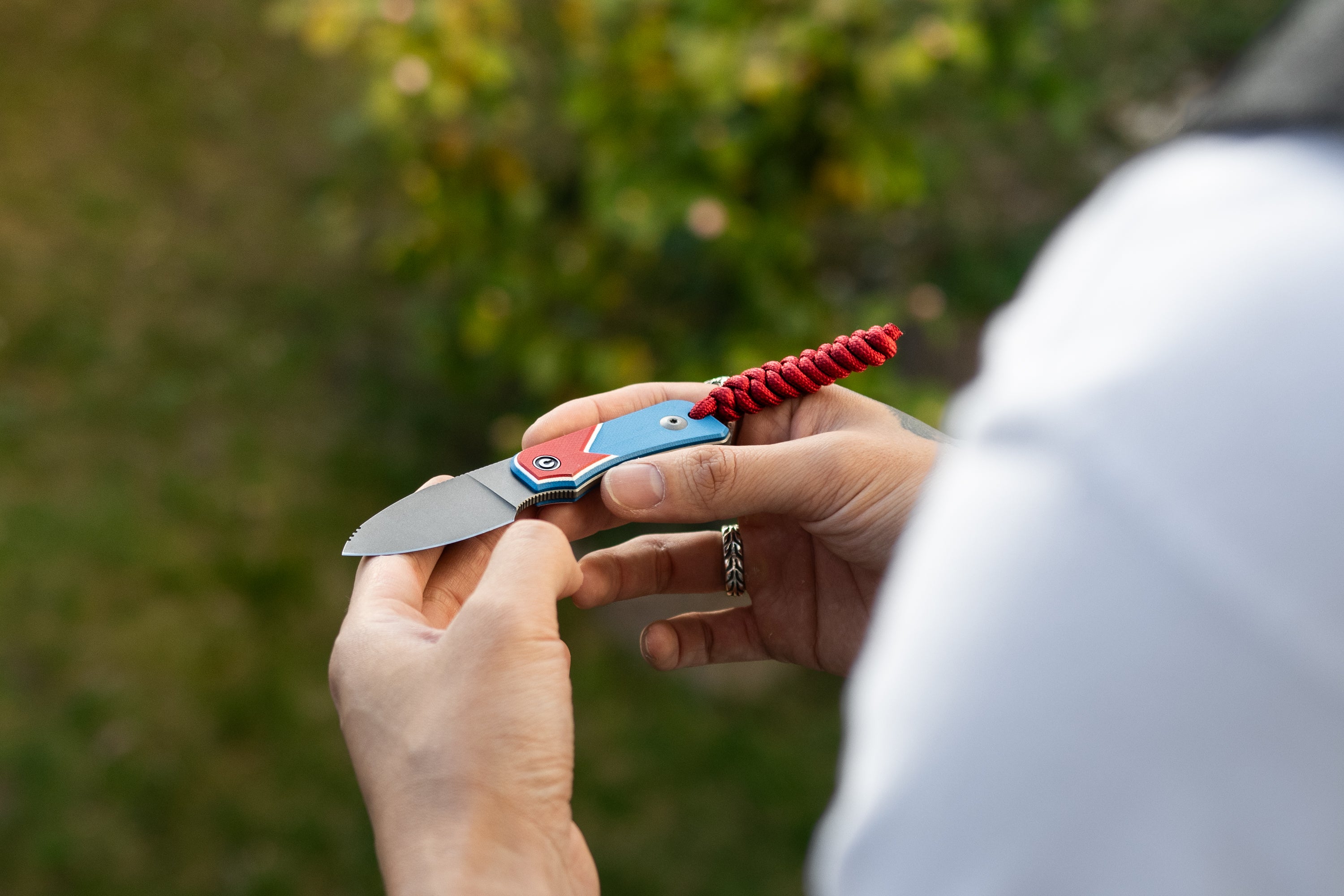 Baby Banter Fixed Blade Knife - Jump Edition - Nitro-V