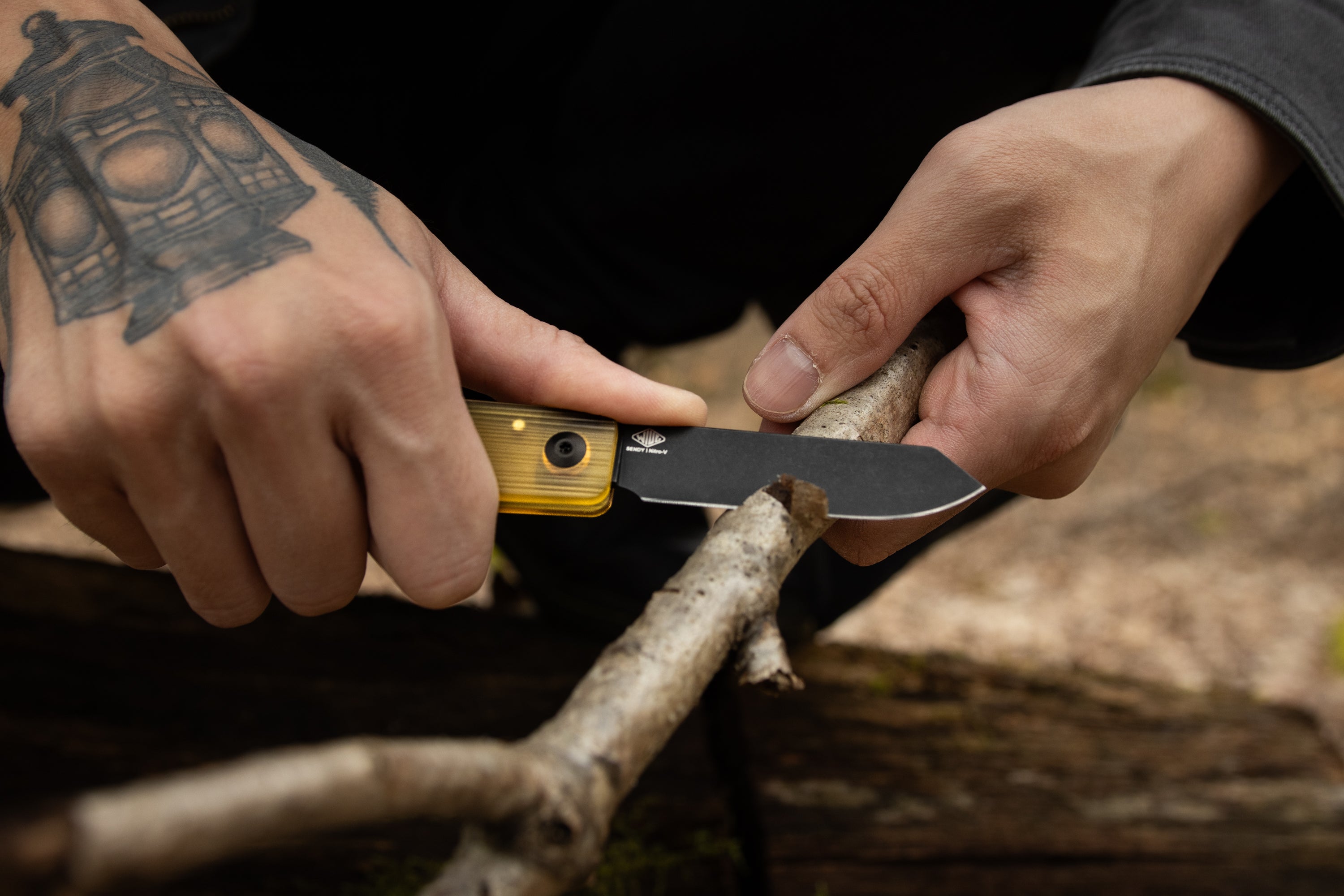 CIVIVI Sendy Pocket Knife - Green G10 - Nitro V