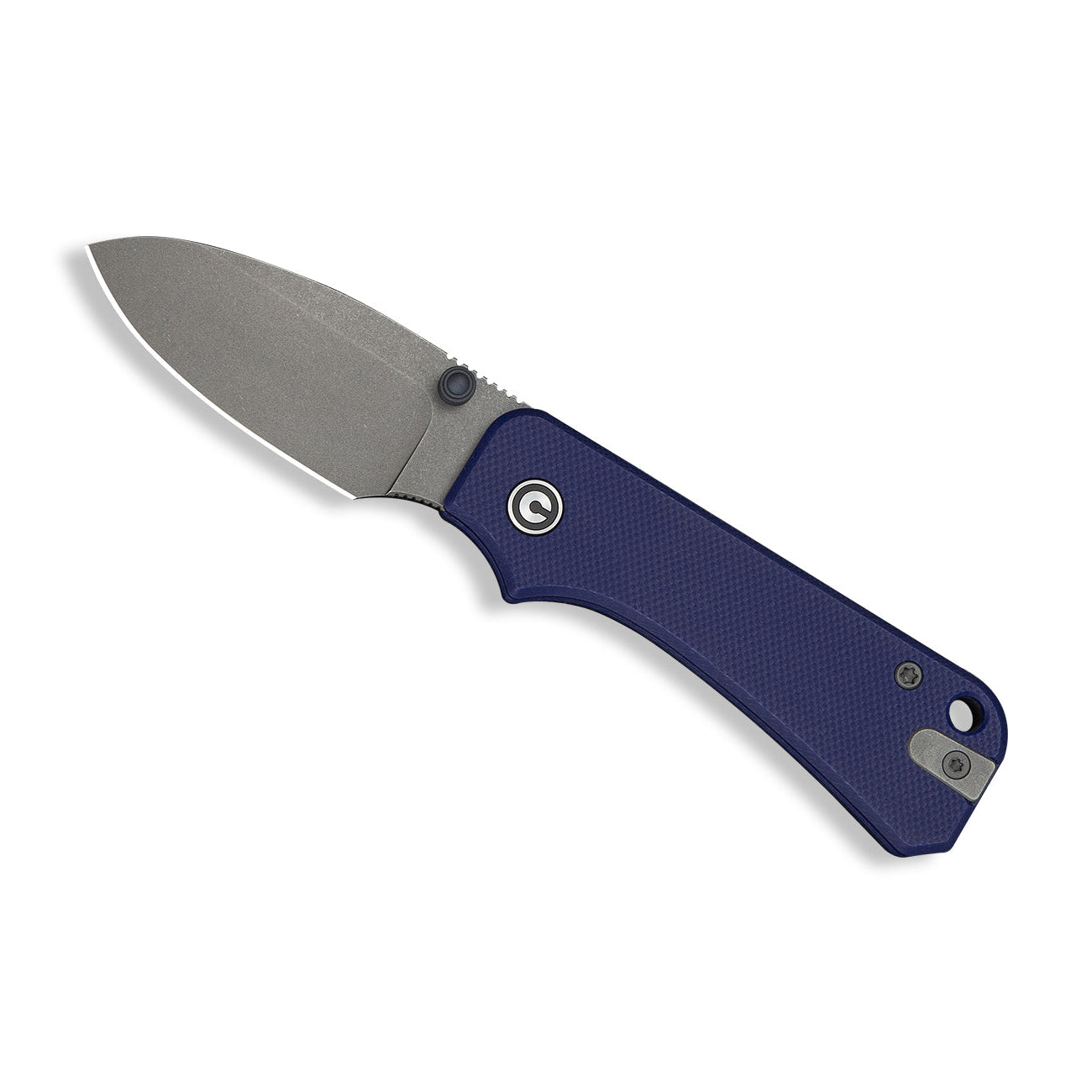 Baby Banter Slip Joint Knife - Blue G10 - Gray Stonewash Nitro-V