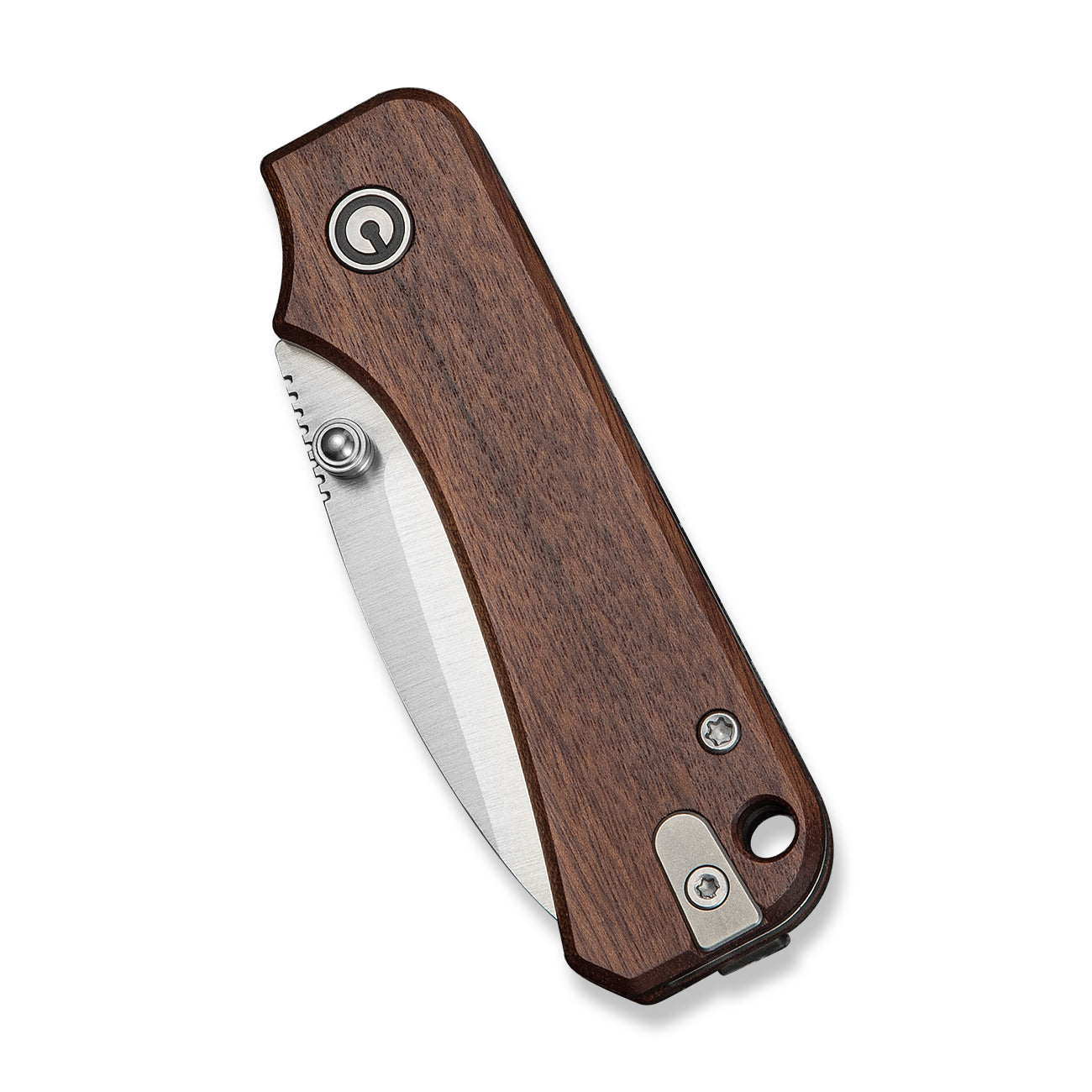 Baby Banter Slip Joint Knife - Guibourtia - Satin Nitro-V