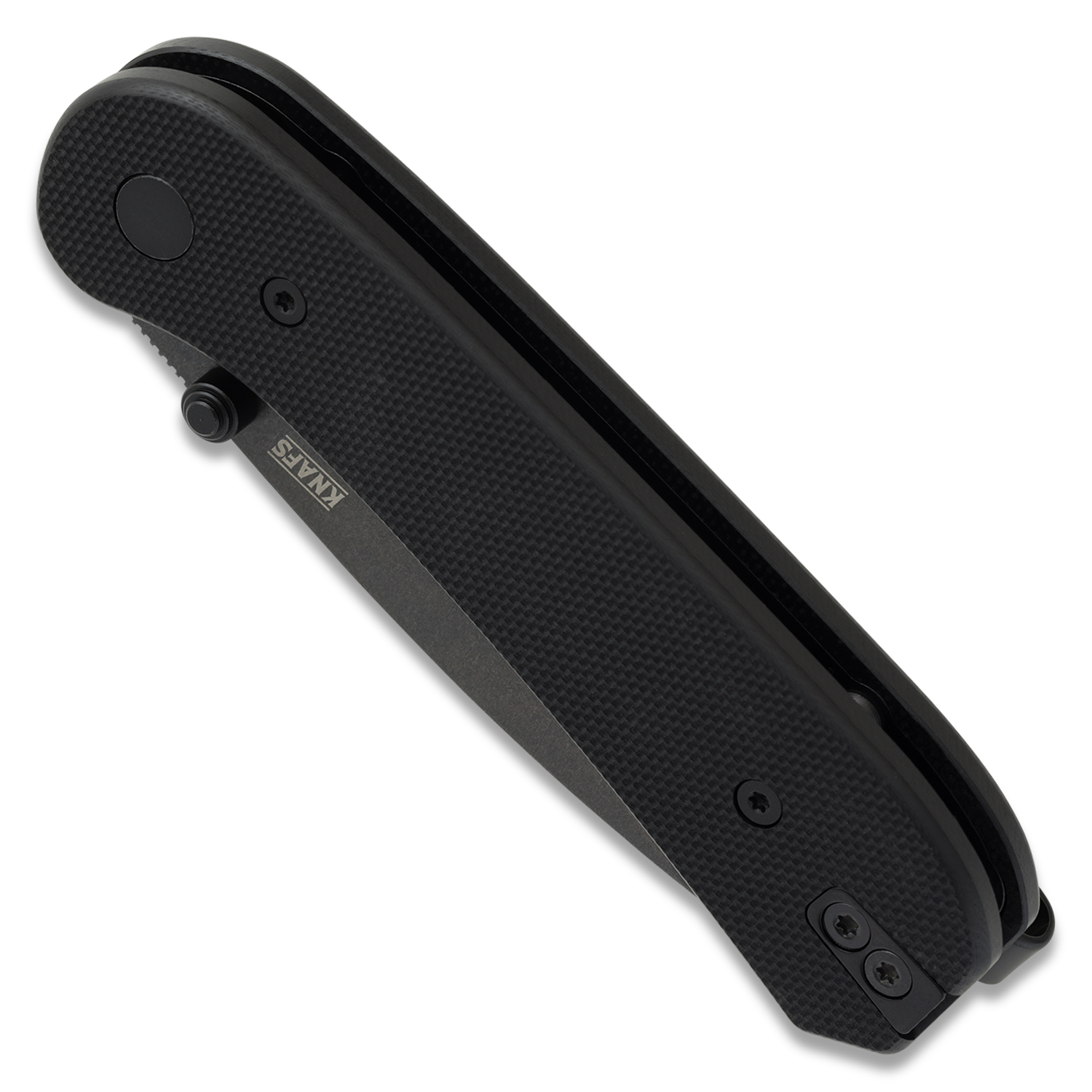 Lander 1 Pocket Knife - Black G10 - D2