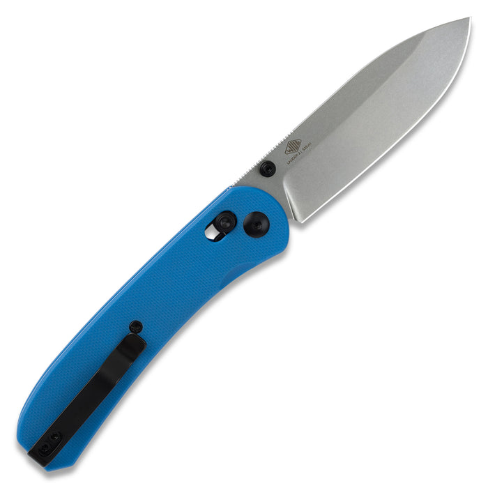 Lander 2 Pocket Knife - Blue G10 - Clutch Lock