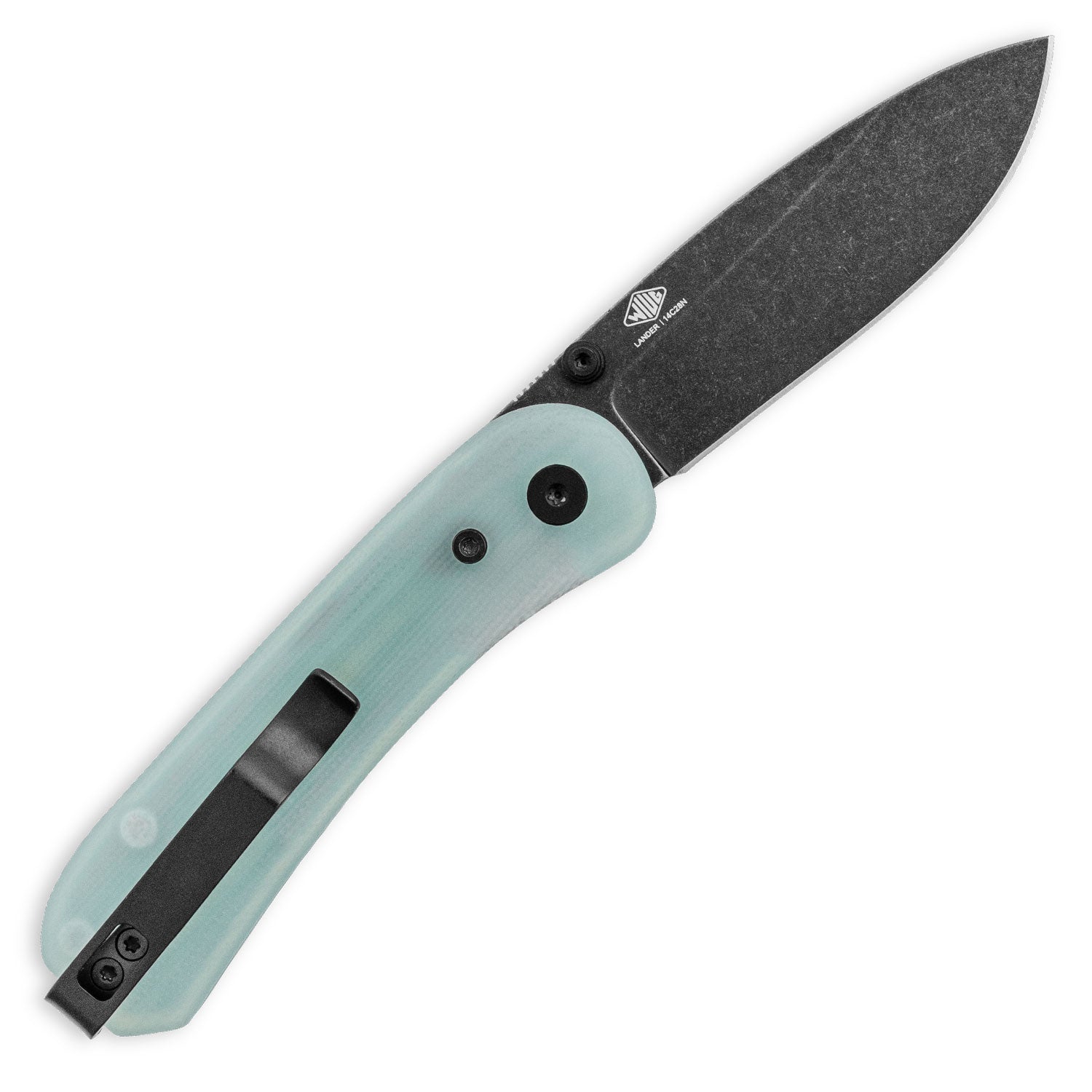 Lander Pocket Knife - Contoured Green Micarta - 14c28n – Knafs