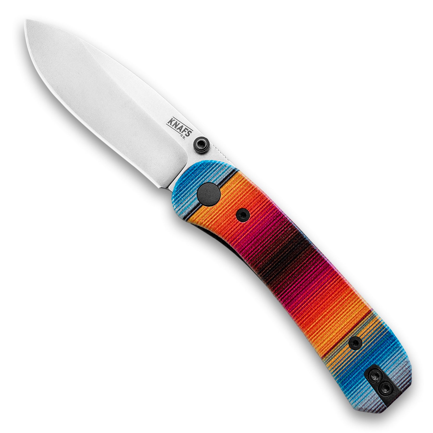 Lander 1 Pocket Knife - Mexican Blanket G10 - Pre-built – Knafs