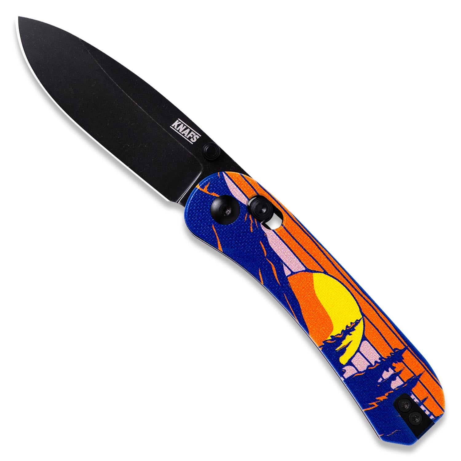 Lander 3 Knife Scales - Timberline on knife open - knife not included. 