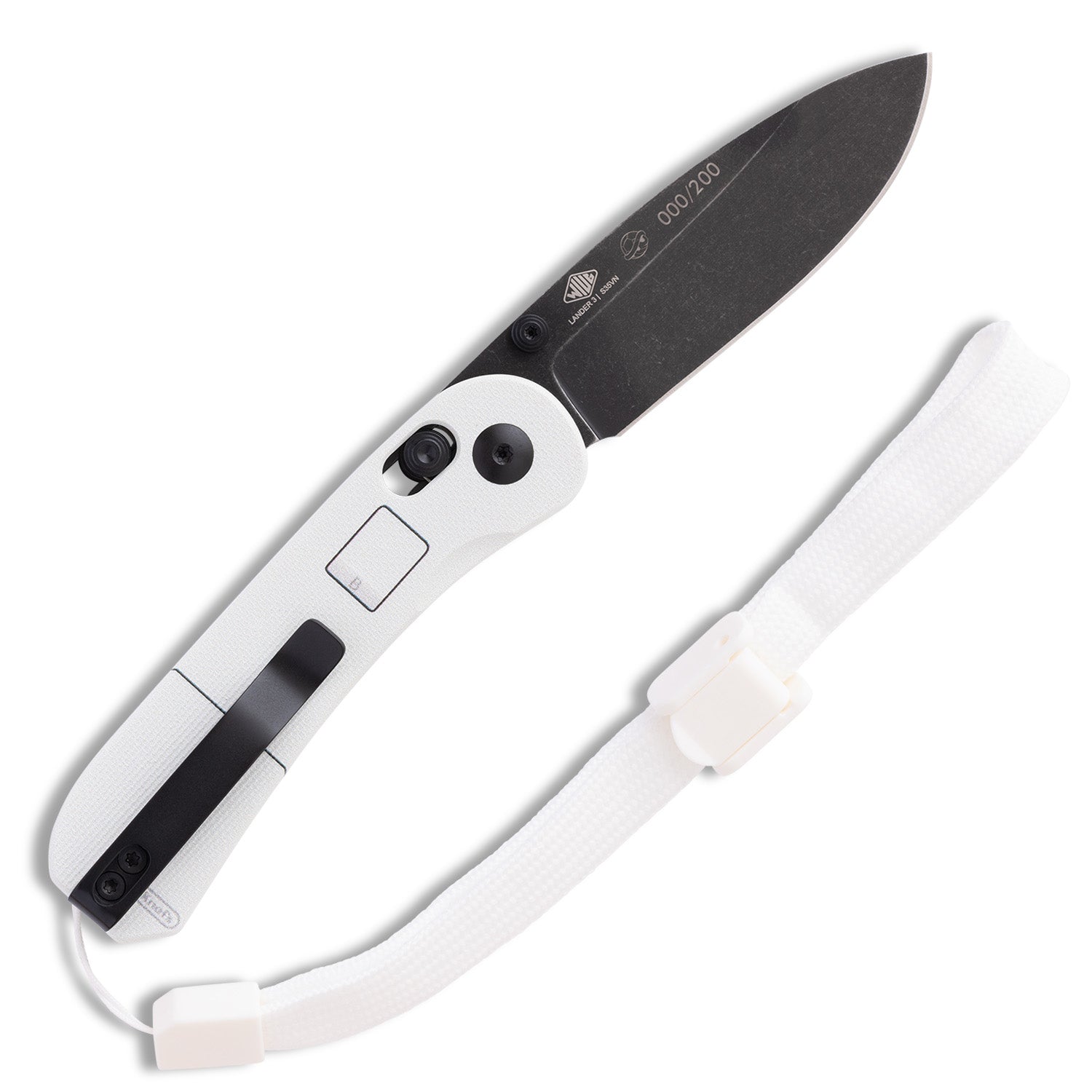 Lander 3 Pocket Knife - Landeriimote Special Edition - White
