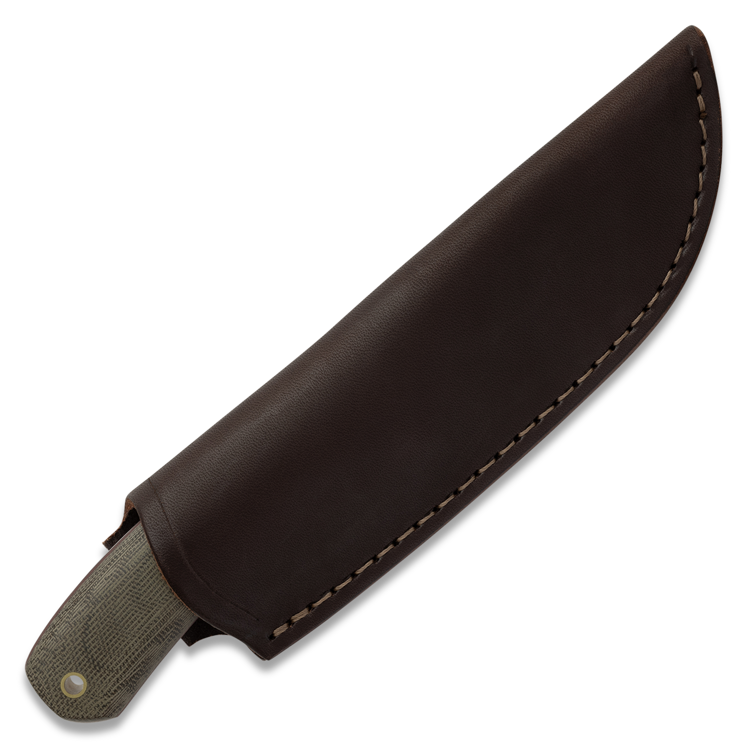 The Large Lulu Fixed Blade Knife, A2 Steel - Knafs