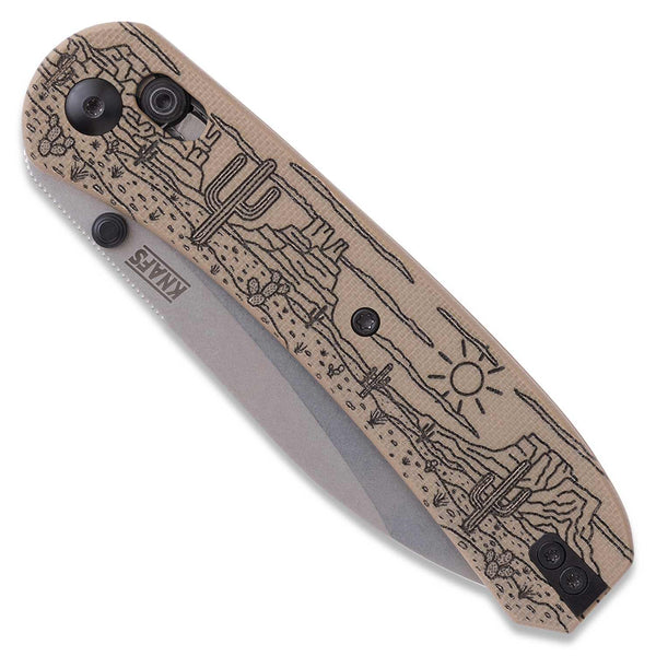 Lander 2 Pocket Knife - Pre-Built Desert Horizon G10