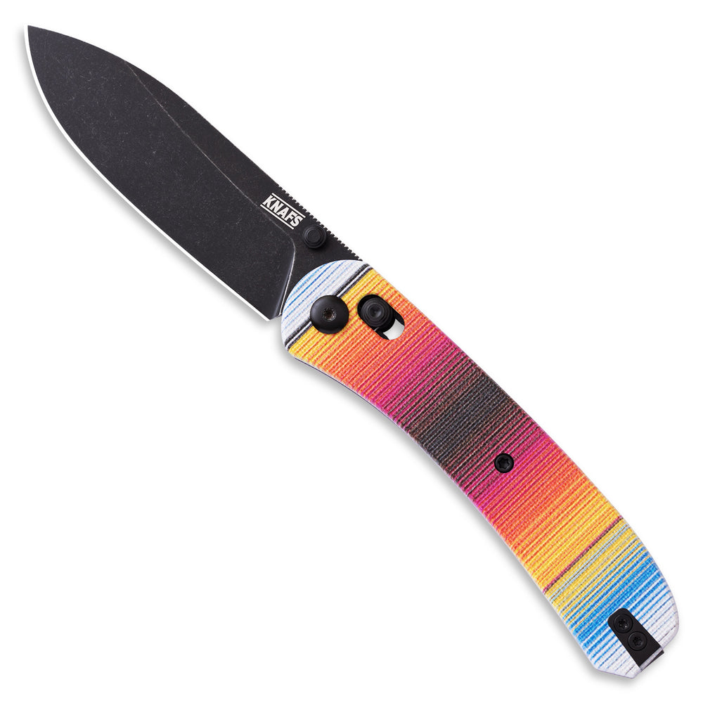 Lander 2 Pocket Knife - Printed G10 Scales - Explore Series