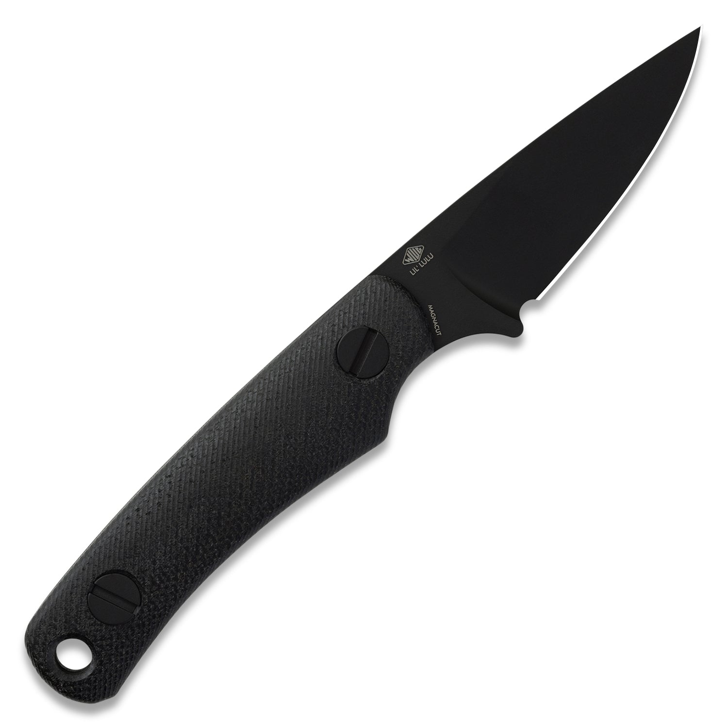 Knafs Little Lulu Fixed Blade | MagnaCut Steel | Black Cerakote
