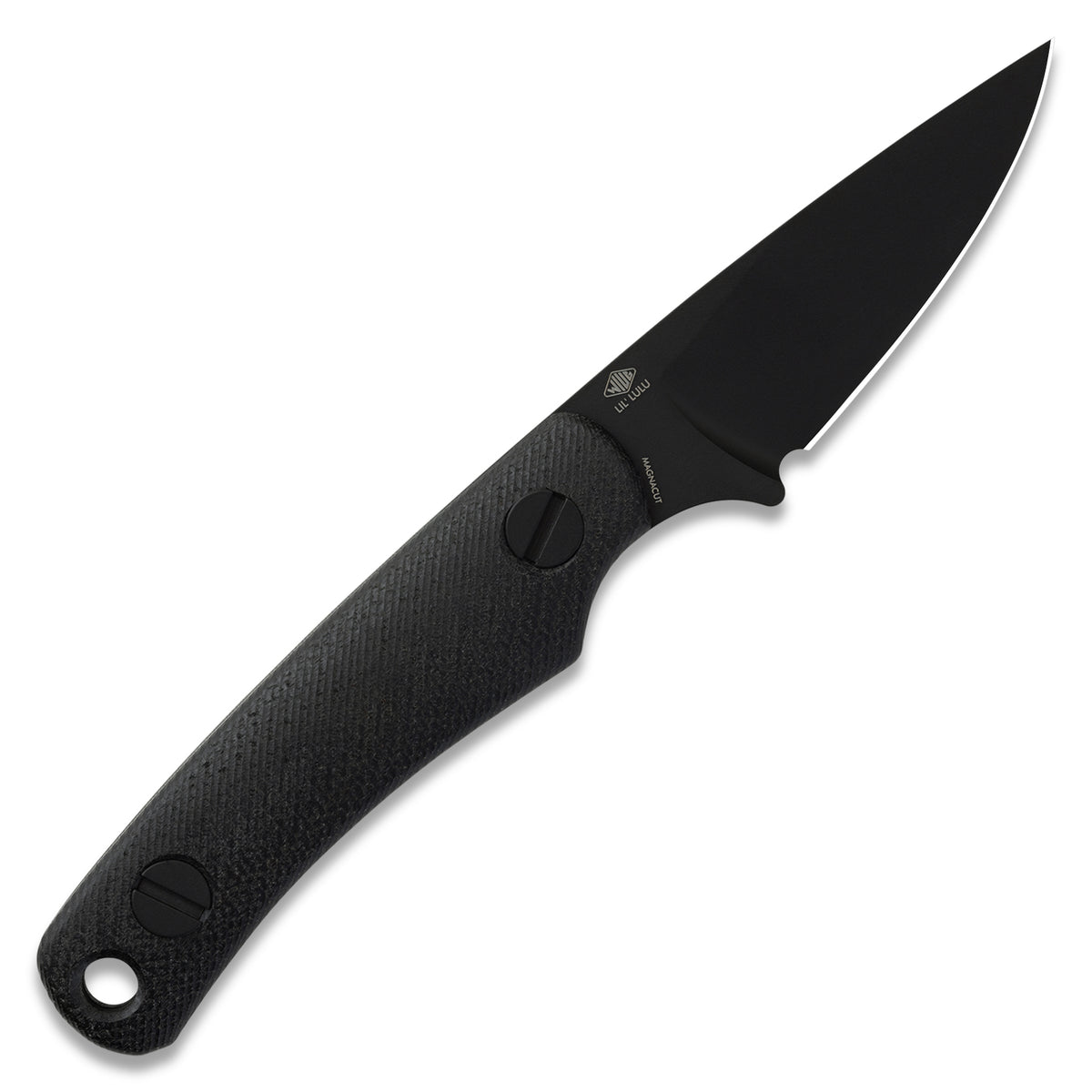 Knafs Little Lulu Fixed Blade | MagnaCut Steel | Black Cerakote