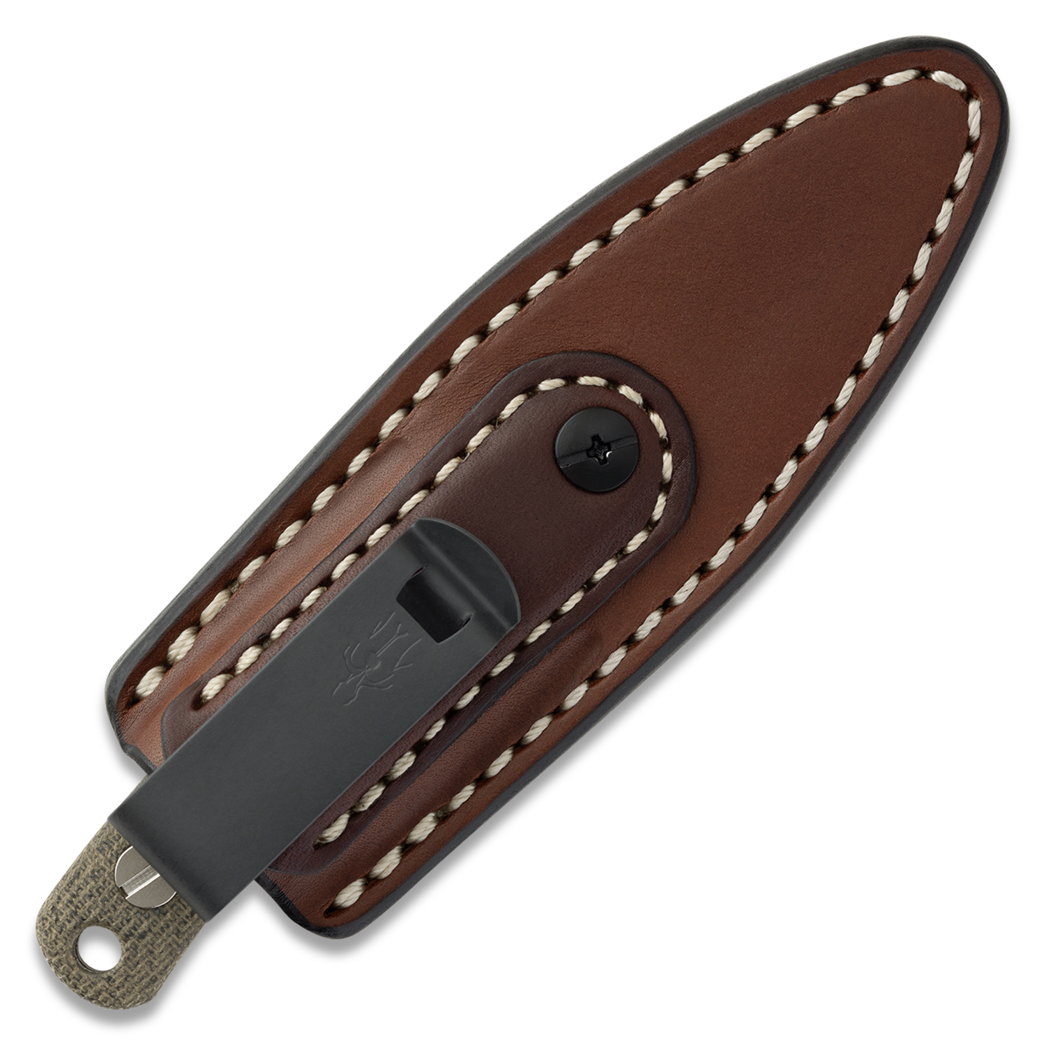 Little Lulu In-Pocket Leather Sheath - Brown