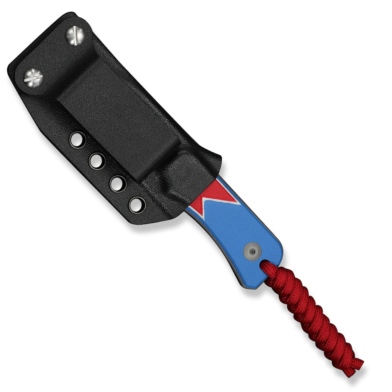 KNAFS-00669 Baby Banter Fixed Blade Knife- Jump Front in sheath