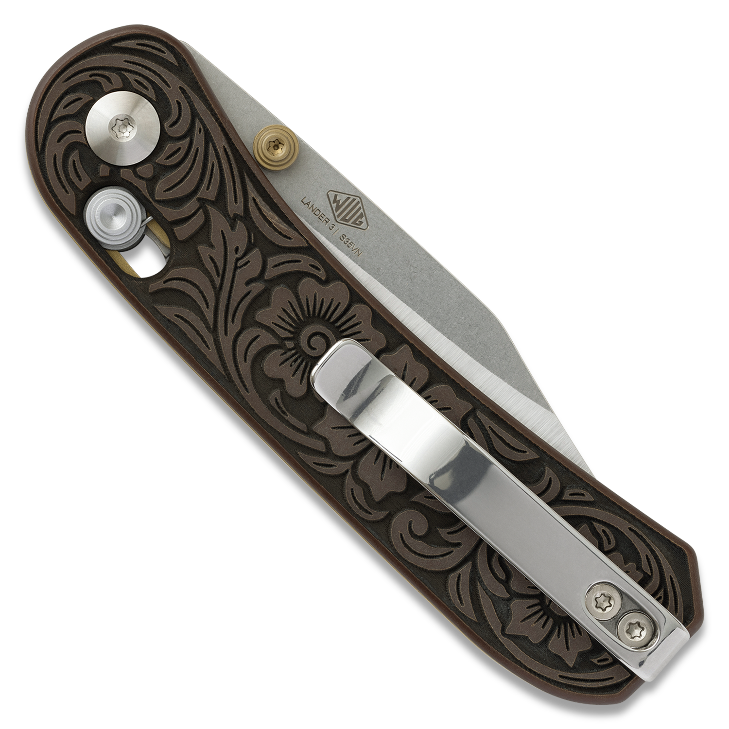 Lander 3 Knife - Filigree - Clip Point - S35VN