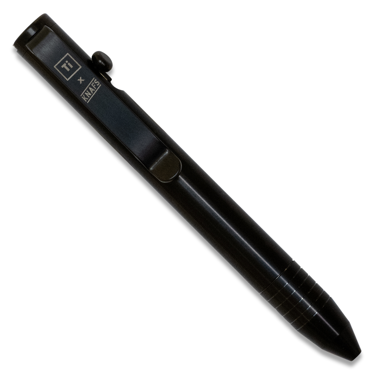 Lil Sancho Bolt Action Pen - Titanium DLC Black - Big Idea Design x Knafs