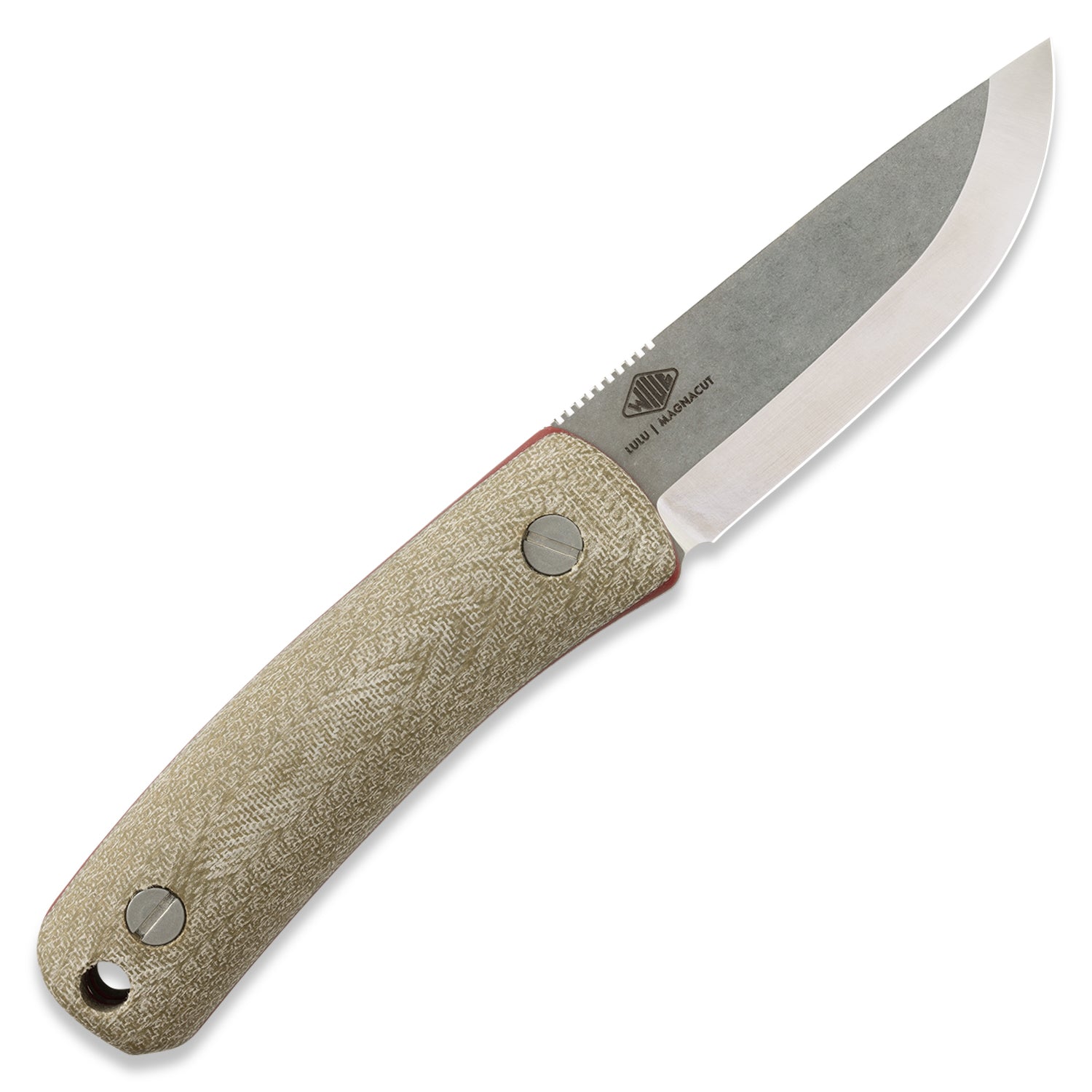 Lulu - Fixed Blade Knife - MagnaCut - *Updated Stonewash Blade