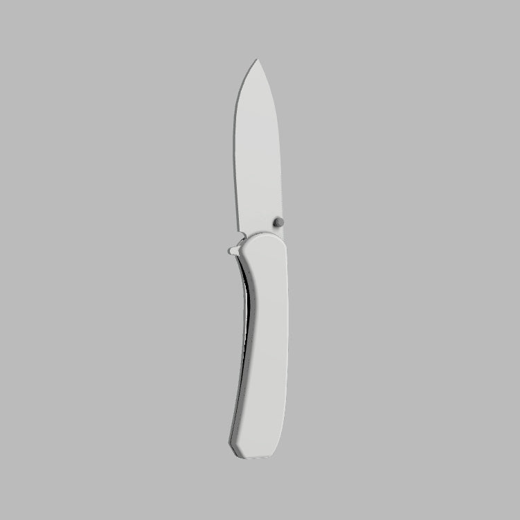 Lander 7 Pocket Knife Silhouette - 3D Download