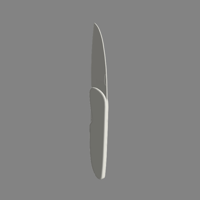 Doodler Pocket Knife Silhouette - 3D Print Download