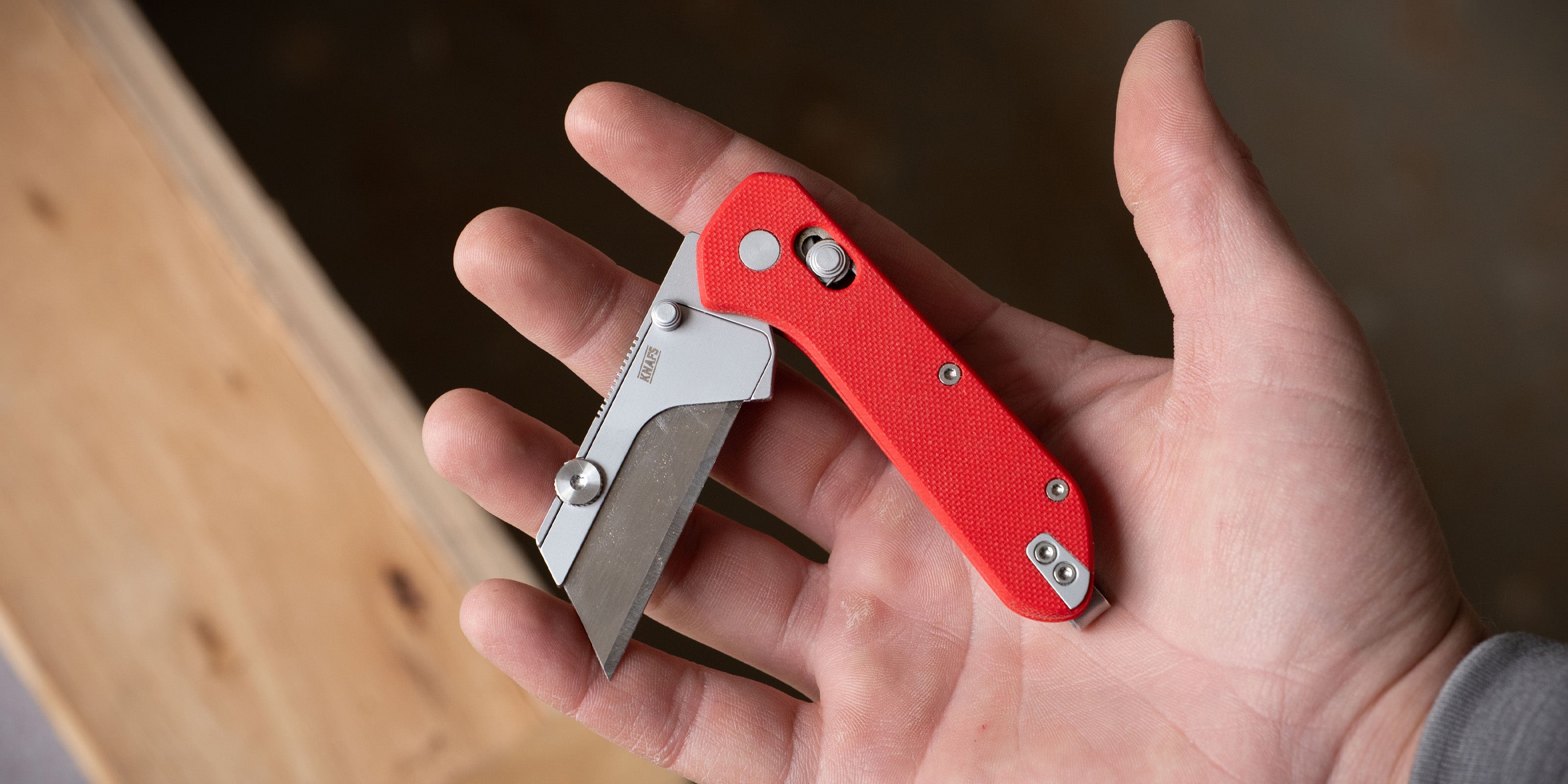 Yuti - Utility Knife - Red G10